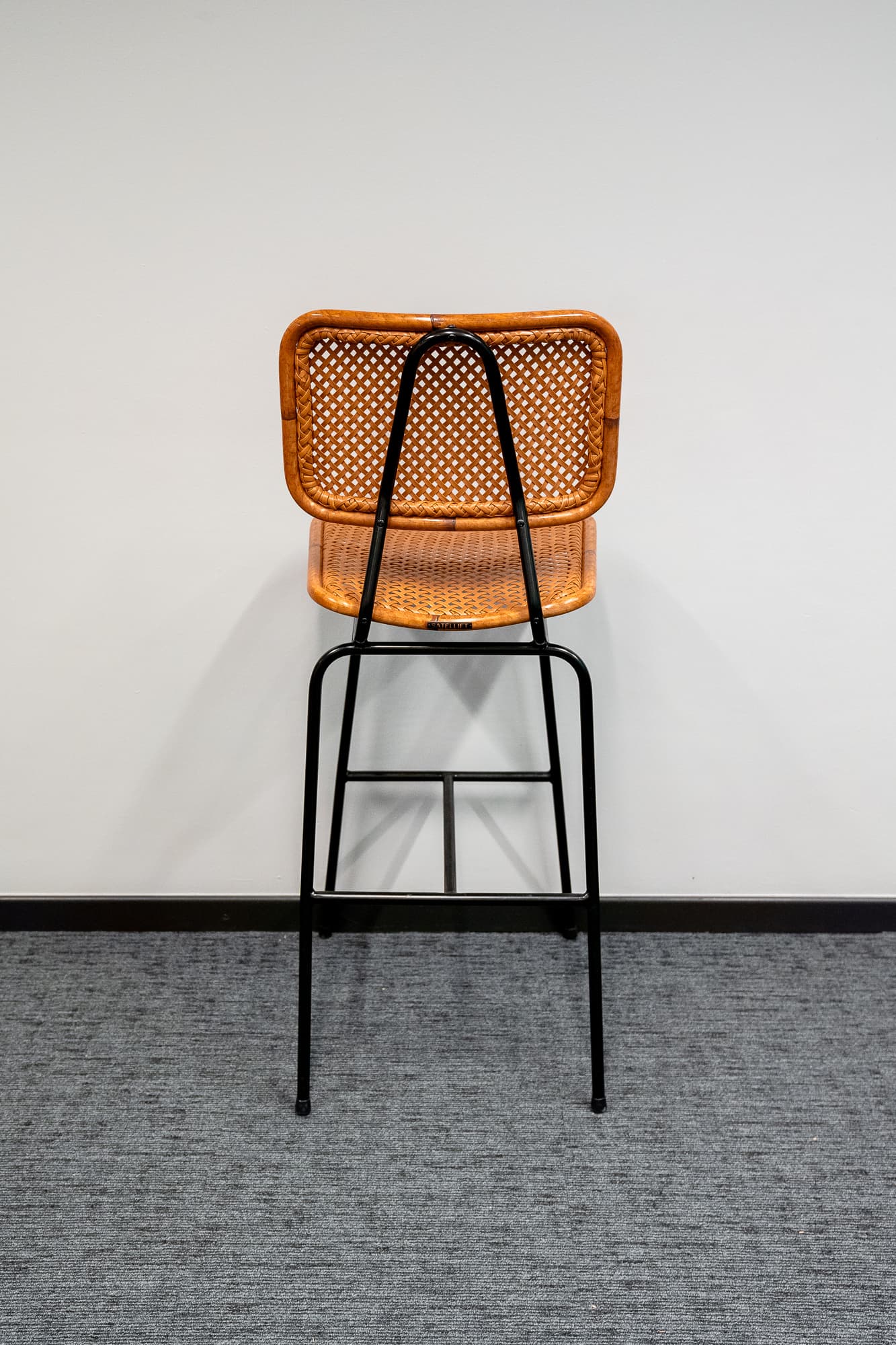 Chaise haute Satelliet en osier