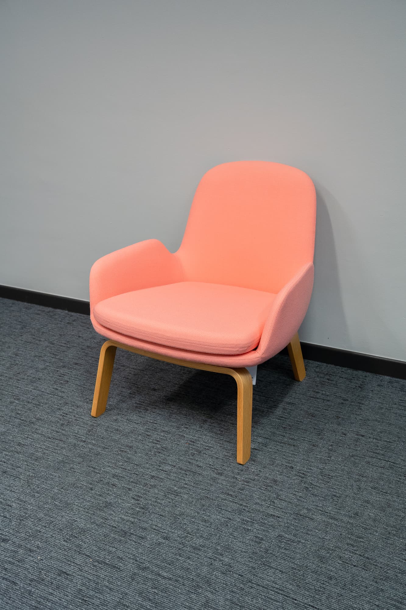 Fauteuil Saumon Laag Eiken/ Hoofdleiding NORMANN