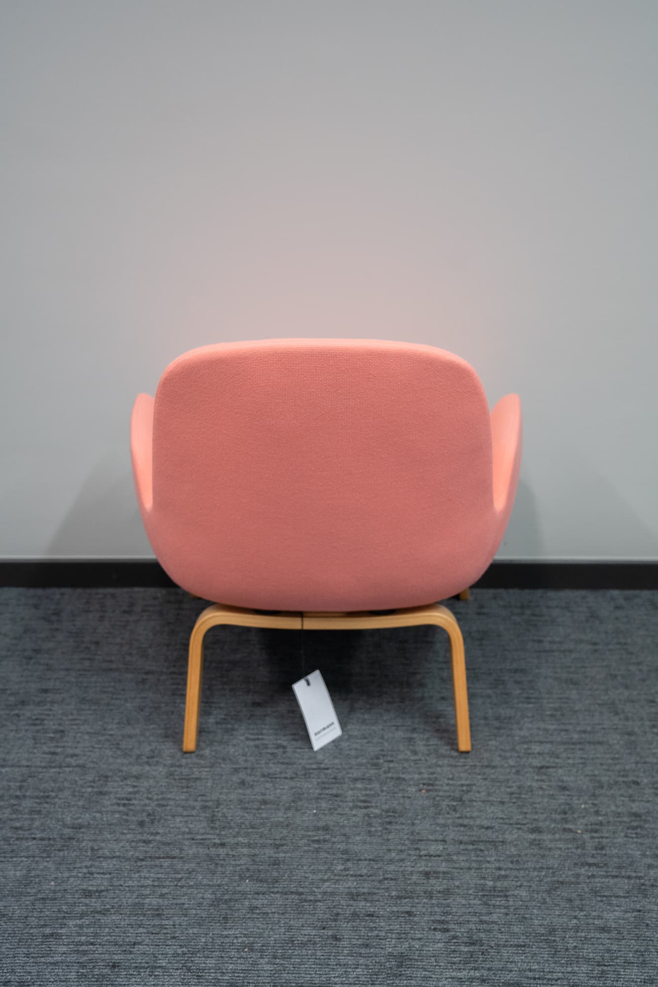 Fauteuil Saumon Laag Eiken/ Hoofdleiding NORMANN