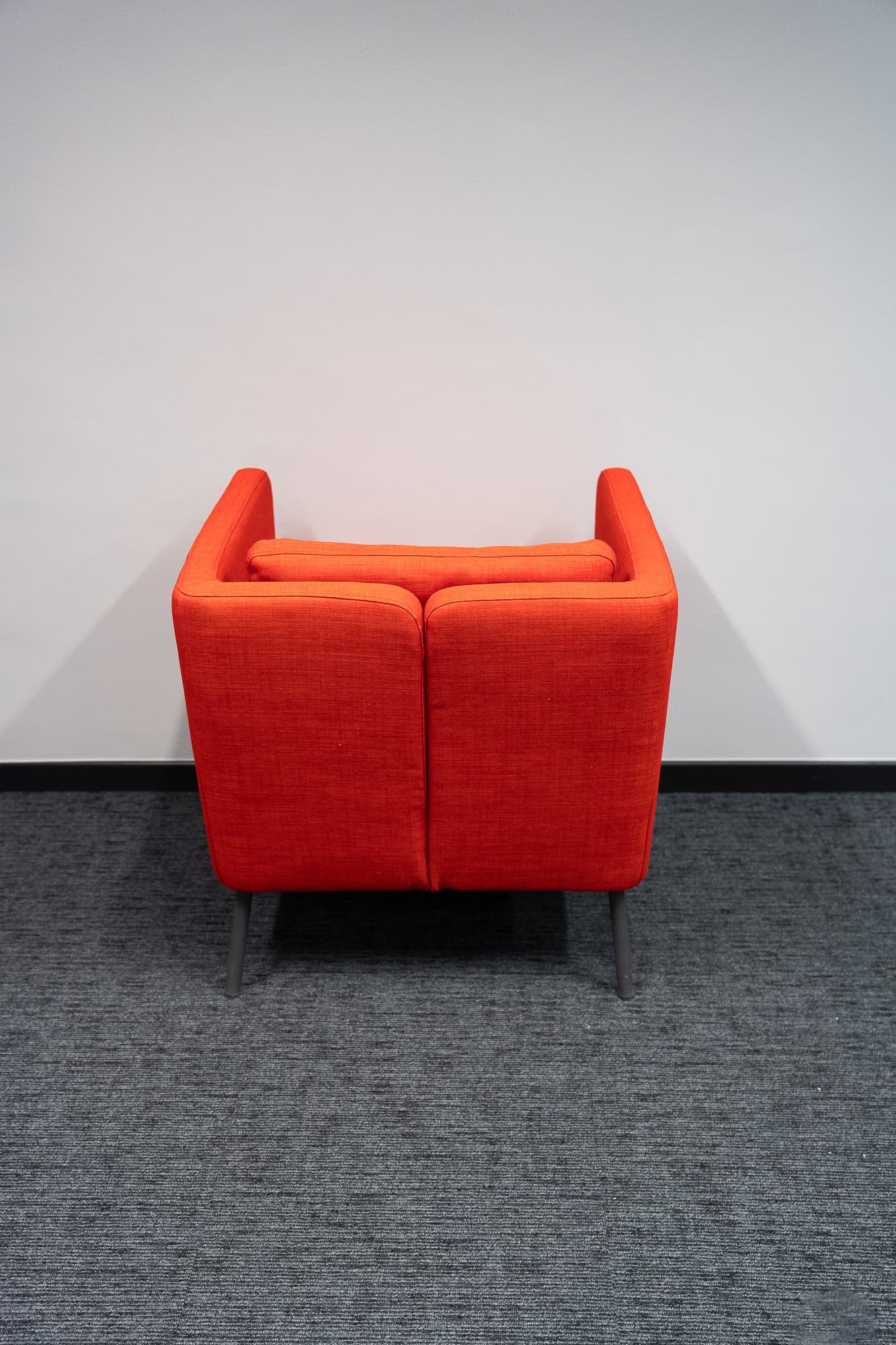 Oranje fauteuil